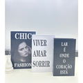 Conjunto de Caixas Livro Decorativas Organizadoras – Organização Discreta e Elegante para sua Casa - Angel & Home
