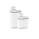 Kit Dispenser Organizador para Lavanderia em Acrílico – Rotina Prática e Lavanderia Sempre em Ordem (2,3L + 1,5L) - Angel & Home