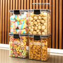 Kit de Potes Herméticos Porta-Mantimentos – Despensa Organizada e Alimentos Mais Frescos no Dia a Dia - Angel & Home