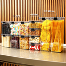 Kit de Potes Herméticos Porta-Mantimentos – Despensa Organizada e Alimentos Mais Frescos no Dia a Dia - Angel & Home