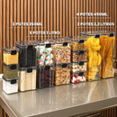 Kit de Potes Herméticos Porta-Mantimentos – Despensa Organizada e Alimentos Mais Frescos no Dia a Dia - Angel & Home