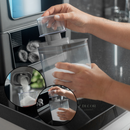 Kit Dispenser Organizador de Lavanderia 2,3 + 1,5 L Acrílico AMACIANTE SABÃO EM PÓ SABONETE LÍQUIDO