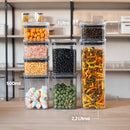 Kit de  Potes Herméticos Porta-Mantimentos – Despensa Organizada e Alimentos Mais Frescos no Dia a Dia - Angel & Home