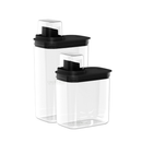 Kit Dispenser Organizador para Lavanderia em Acrílico – Rotina Prática e Lavanderia Sempre em Ordem (2,3L + 1,5L) - Angel & Home