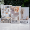 Conjunto de Caixas Livro Decorativas Organizadoras – Organização Discreta e Elegante para sua Casa - Angel & Home