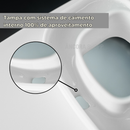 Kit Dispenser Organizador de Lavanderia 2,3 + 1,5 L Acrílico AMACIANTE SABÃO EM PÓ SABONETE LÍQUIDO