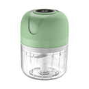 Mini processador elétrico de alimentos portátil Angel & Home com design compacto e USB, ideal para praticidade na cozinha.