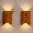 Arandela Luminaria de Parede Com Sensor Inteligente Para Escadas Corredor Sem fio - Angel & Home