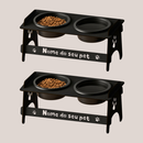 Comedouro Elevado em Madeira para Gatos e Cães – Mais Conforto, Higiene e Organização no Cantinho do Pet - Angel & Home