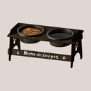 Comedouro Elevado em Madeira para Gatos e Cães – Mais Conforto, Higiene e Organização no Cantinho do Pet - Angel & Home