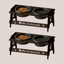 Comedouro Elevado em Madeira para Gatos e Cães – Mais Conforto, Higiene e Organização no Cantinho do Pet - Angel & Home