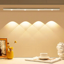 Luzes De Armário LED Ultra-Finas Sem Fio Magnéticas Multi-Funcionais Ajustáveis De 3 Cores Sensor Lâmpada-F9