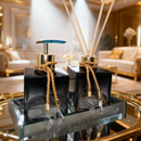 Kit Lavabo Elegante em Vidro – Banheiro Organizado e Aconchegante 250ml - Angel & Home