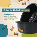 Comedouro Elevado Personalizado Gato Ou Cachorro De Madeira