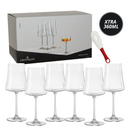 Jogo de Taças em Cristal para Vinho e Champanhe – Experiência Sofisticada para Momentos Especiais em Casa - Angel & Home