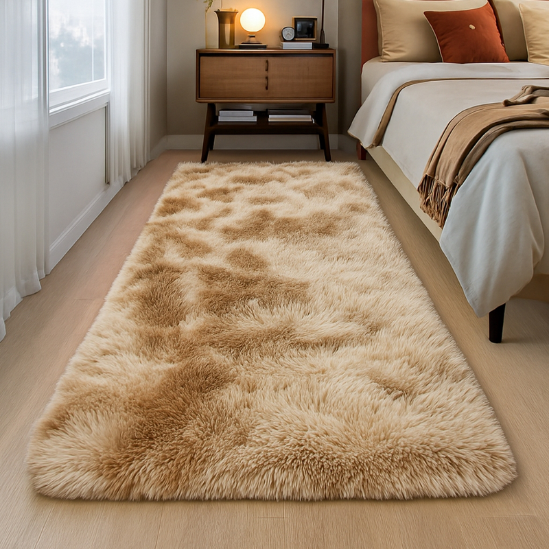 Tapete Passadeira 2,00 x 0,60 Corredor Quarto Sala Felpudo Várias Cores