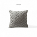 Capas Almofadas Decorativas 45X45cm Aveludada Pelúcia com Zíper para Quarto Sala Cama Sofá