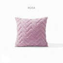Capas Almofadas Decorativas 45X45cm Aveludada Pelúcia com Zíper para Quarto Sala Cama Sofá