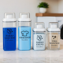 Dispensers Lavanderia 1,5L e 2,3L - Amaciante, Sabão em Pó, Sabão Líquido, Tira Manchas kit/individ