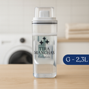 Kit Dispenser de Lavanderia -1-5l-e-2-3l com Etiquetas - Organização e Praticidade