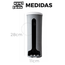 Suporte Sacola de Lixo Multiuso Dispenser Parede Puxa Saco Organização Cozinha