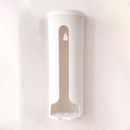 Suporte de sacola de lixo Angel & Home para parede, dispenser com puxa-saco, ideal para organização na cozinha.