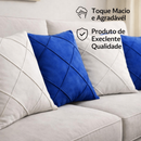 Kit 4 Capas Almofada Brasil Copa Do Mundo Seleção Braisleira 45x45 Suede Decorativa Luxo Sala Sofá