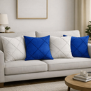 Kit de 4 capas de almofada Brasil Copa do Mundo, decorativas em suede, para sofá e sala, da Angel & Home.