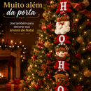 Enfeite Pendente De Natal Porta Árvore Papai Noel Bonecos Decoração