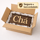 Porta Sachê De Chá Em MDF Vintage Cozinha