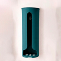 Suporte de saco de lixo multiuso Angel & Home para parede, com dispenser e espaço para organização na cozinha