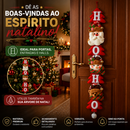 Enfeite Pendente De Natal Porta Árvore Papai Noel Bonecos Decoração