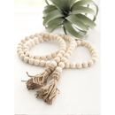 80CM contas de madeira borla pingente de madeira simples estilo luxo decoração para casa pingente