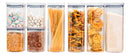Kit de 8 Potes Herméticos Porta-Mantimentos – Despensa Organizada e Alimentos Mais Frescos no Dia a Dia - Angel & Home