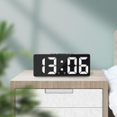 Despertador Digital LED com Controle de Som e Tela Grande