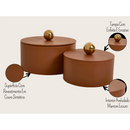 Kit 2 Caixinhas Decorativas Organizadoras Multiuso Porta Joias Em MDF