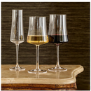 Jogo De 6 Taças Cristal Bohemia Titânio Xtra Vinho Champanhe 220 a 560ml Grátis Escova P/ Taças