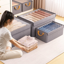 KIT 3 Caixas Organizadoras com Tampa Transparente – Oxford Reforçado 47×28×20cm