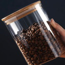 OFERTA Pote Acrílico Com Tampa Quadrado Vedação Transparente Universal 1000ml 800ml 500ml