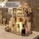 Prateleira Organizador Diamante Acrílico Porta Maquiagem Suporte Multiuso De Mesa