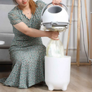 Lixeira Sistema Antiodor Fralda Bebe Lixo Magico Branca - KZI