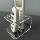 Suporte Porta Controle Remoto Para 2 Controles em Acrílico
