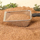 Pá Higiênica De Areia para Gatos Peneira Coletora Aço Inox