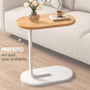 Mesa de Apoio Lateral para Sofá e Cama | Mesa de Canto para Notebook, café e Decoração