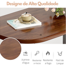 Mesa de Apoio de Canto Lateral Notebook Café Para Sofá Cama Decorativa Decoração Elegante