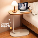 Mesa de Apoio de Canto Lateral Notebook Café Para Sofá Cama Decorativa Decoração Elegante