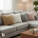 Capas Almofadas Decorativas 45X45cm Aveludada Pelúcia com Zíper para Quarto Sala Cama Sofá