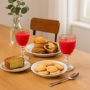 Jogo de Jarra Diamante 1,2L + 4 Taças Cristal Ecológico 330ml Transparente - Bela Flor