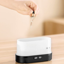 Umidificador De Perfume Ar Ultrasônico Com Simulação De Iluminação LED Máquina De Fragrância De Chama Colorida