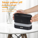 Umidificador De Perfume Ar Ultrasônico Com Simulação De Iluminação LED Máquina De Fragrância De Chama Colorida